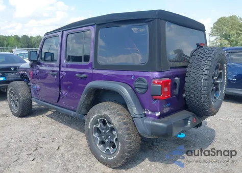 2023 Jeep Wrangler 4Xe Rubicon 4X4 z USA, uszkodzony, nr VIN 1C4JJXR6XPW614238